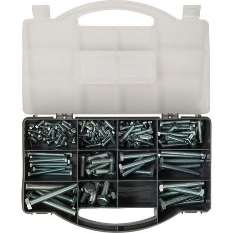 Coffret de 145 vis de boulon haute resistance a la traction (1/3)