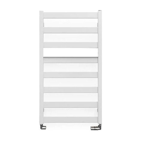 Sèche-serviette eau chaude blanc de 1150mm de haut et 300mm de large - 300 Watt - VIV1150/300KDSXB (1/5)