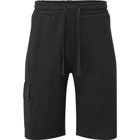 Bermudas deportivas KX3 Cargo tejido técnico anti abrasión color negro KX310 L Negro