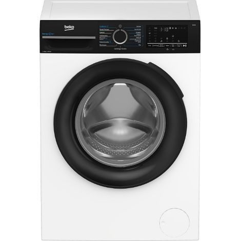 Beko BMGWT41241B B300 Lavatrice A Libera Installazione 12 Kg, 1400 Giri, Energyspin, Classe A, Nero Bianco