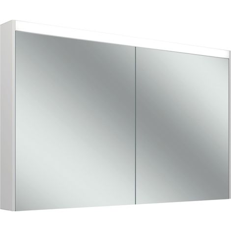 Armario con espejo Schneider OBJECT Line Superior LED, 2 puertas (1/2)
