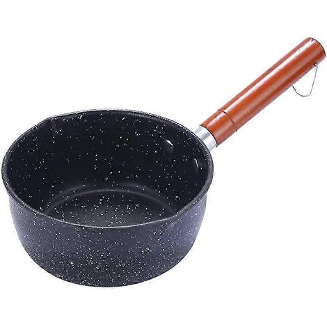 Casserole en fonte antiadhésive avec bec verseur pour la cuisson et l'ébullition (1/5)