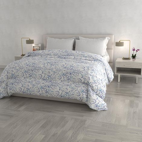 Couette d'hiver, rembourrée et imprimée, 260x260cm (1/4)