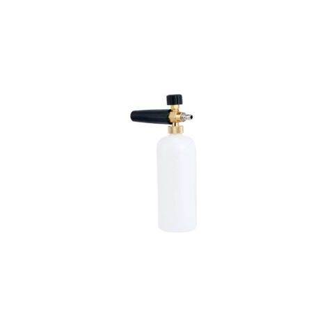 Litzee – 1-Liter-Schaumlanze – Flasche mit 1/4"-Schnellanschluss – Einstellbare Verdünnung – Kompatibel mit Hochdruckreinigern bis 220 bar – Crezuo