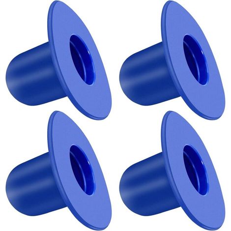 Remplacement de la prise murale de piscine pour Intex Bestway Coleman Summer Escape sol piscines filtre pompe tamiseur bouchon trou (4 Pack bleu) (1/5)