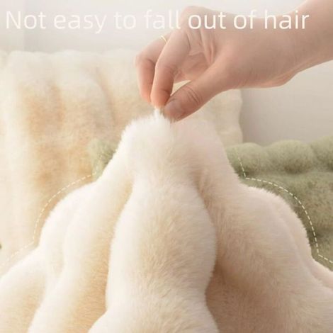 Tapis ronds en fausse fourrure pour chambre à coucher, tapis rond doux et moelleux pour chambre d'enfant, tapis shaggy pour Femeo (1/3)