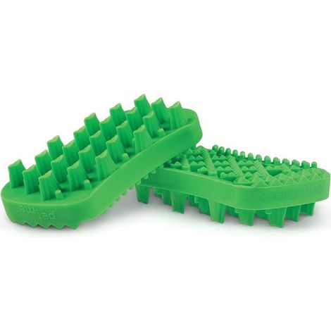 Pet+Me - Brosse Poils Longs pour Chat - Verte (1/3)
