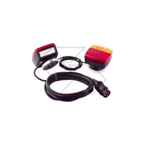 Kit magnetico segnaletica posteriore NEWGARDENSTORE trattore agricolo a08163