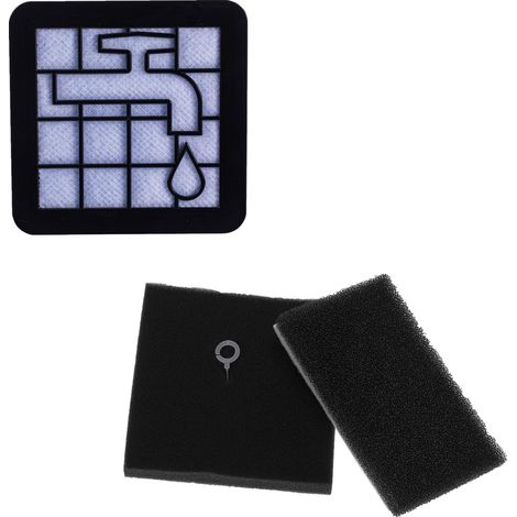 Kit de filtres de rechange pour aspirateur sans sac série 2000 alternative au CP1102/01, CP1101/01 1 paquet (1/5)