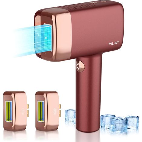 Appareil d'épilation Laser à Lumière Pulsée - s'allume Deux Fois par Seconde Kit 3 en 1 pour une épilation Précise de Toutes Les Zones (1/5)