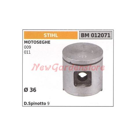 Pistone segmenti STIHL motosega compatibile modelli 009 011 012071