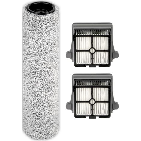 【Version 2, abnehmbar】 (3-teilig) S7 Pro Rotierende Bürste & HEPA-Filter kompatibel mit Tineco Floor One S7 Pro und Floor One S6 (ohne Stiel) Nass- und Trockensaugern (1/5)