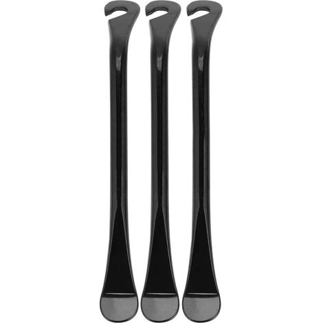 Palanca para neumáticos de scooter de acero al carbono - Cuchara para neumáticos - 3 piezas - Herramienta para reparar ruedas de bicicleta (1/5)