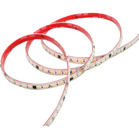Ruban LED blanc 4000K, lumière du jour, flexible professionnel, 16W/m, 1600lm/m, 120 LED/m, 230V, IP65, rouleau de 50m x 10 x 2,