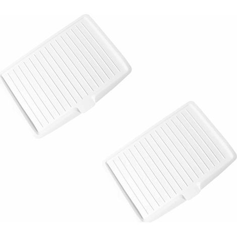 Planche À Égoutter - 45 x 31,5 cm - Antidérapante Pour Plans De Travail Cuisine - Pour Casseroles Poêles Bols Fruits Légumes - 1 Pièce