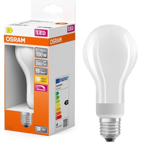 Ampoule LED, Culot: E27, Blanc chaud, 2700 K, 18 W, équivalent à 150 W, SUPERSTAR CLASSIC A (1/5)