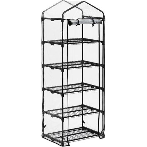 Serre avec 5 etageres pour balcon (1/5)