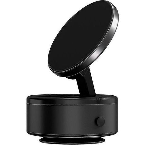 HONORNIC - Support de téléphone de voiture à ventouse magnétique électrique avec rotation à 360°