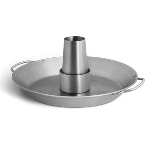 réservoir d'arôme amovible, passe au lave-vaisselle, grandes poignées, idéal pour Beer Can Chicken, avec plateau – Beer Can Chicke (1/5)
