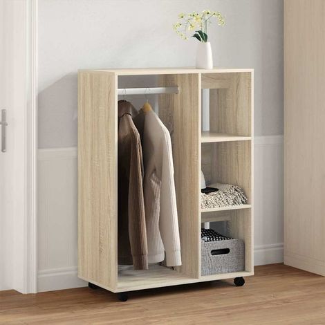 vidaXL Armario madera de ingeniería color roble Sonoma 80x40x110 cm (1/5)