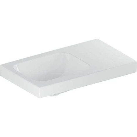 Geberit iCon Light lavabo con enjuague manual, 53 cm x 31 cm, sin (1/3)