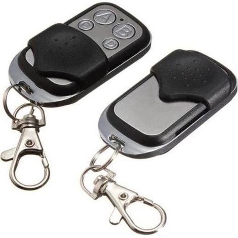 Télécommande universelle 433 MHz pour porte de garage et portail - 2PCS (1/4)