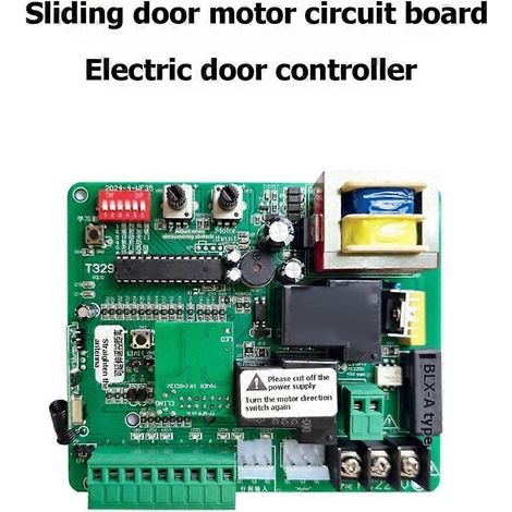 WiFi sliding ouvre portail controller planche avec 1 433MHz télécommande motherboard circuit card pour automatique (1/5)