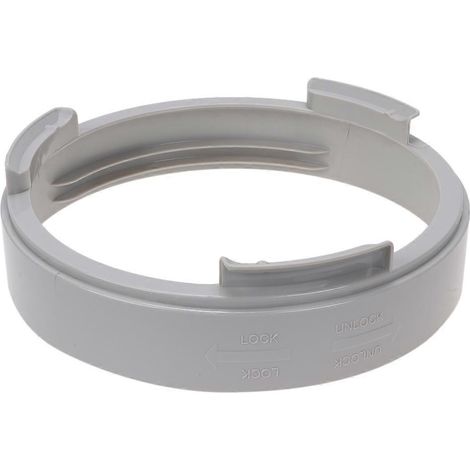 raccord de tuyau d'évacuation de climatiseur, accessoire mobile pour climatiseur domestique et professionnel (interface ronde)-15.5X3.5X2cm-White (1/2)
