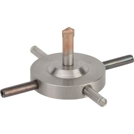 Croix de centrage Bosch pour carotteuses à sec et forets à douilles 87 mm (1/3)