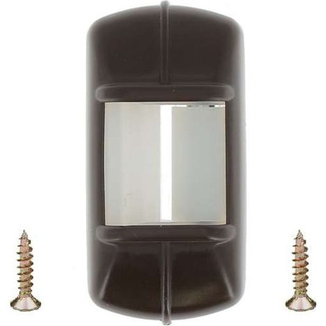 Guide sangle largeur 12 à 15mm de volet roulant avec cache PVC marron fixation horizontale à visser entraxe 30mm Accessoire Rouleau Enroulement Fixation Fenêtre Store Finition (1/4)