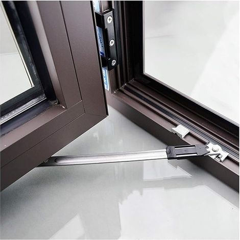 Restredicteur De Fenêtre, Porte en Acier Inoxydable Et Limiteur De Fenêtre, À L'intérieur De La Fenêtre du Contrôleur d'angle À Deux Liaises