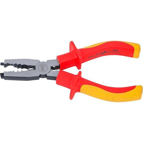 Pince Multifonction VDE 160 mm - Acier, Isolation VDE - Sécurité et Polyvalence, Zones Difficiles - D-Work