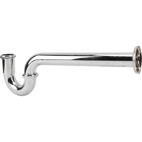 Ensemble tuyau vidange évier laiton – avec rondelle – G1-1/4 – cuisine / salle bain – remplacement