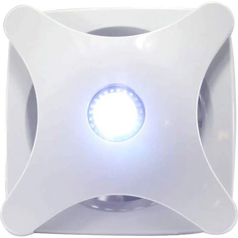 Ventola Aspirazione Bagno,Aspiratore Da Muro o Soffitto Piccolo e Potente 171X171mm Foro 100mm Profondità 84,6mm 10W 230V 50Hz 150m³/h 30dB