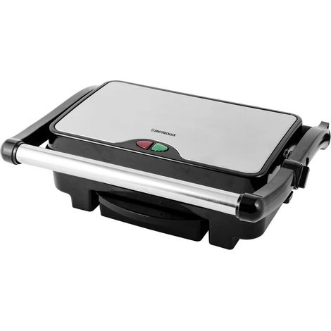 TrAdE Shop Traesio - Bistecchiera Elettrica 1500 Watt Piastre In Alluminio Antiaderente Maniglia Termo-isolata - (1/5)