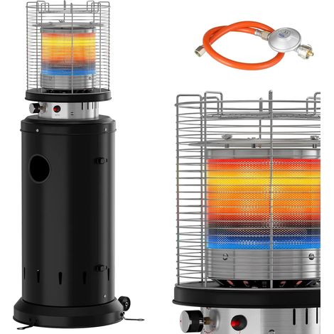 6,5 kW Gas-Terrassenheizstrahler mit Sicherheitsventil und Kippsicherung, propangasbetrieben (1/5)