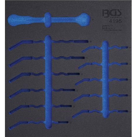 Insert de Servante d Atelier 2/3 Vide - 38,1 x 41,3 x 3,8 cm - Compatible Art. 4195 - Organisation Optimale - D-Work
