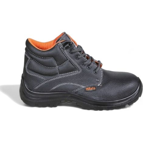 Scarpa alta in pelle idrorepellente con puntale e lamina antiperforazione in acciaio ideale per sicurezza e comfort - n.37 (1/2)