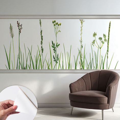 Carta da parati autoadesiva - Fotomurale adesivo - design elegante - stile moderno - Flora delicata 250x104 cm (1/5)