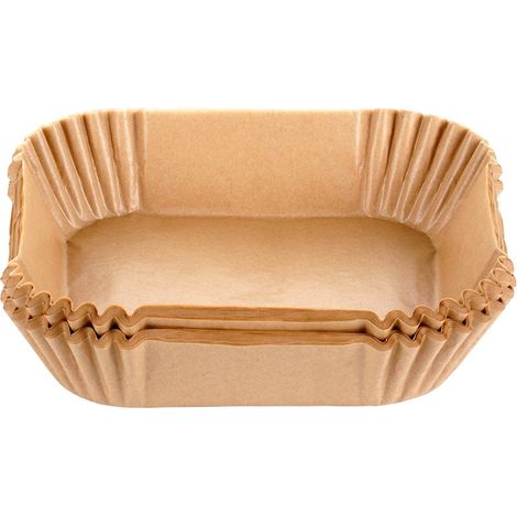 100 inserti per friggitrice ad aria senza grassi, carta da forno da 19 cm (1/4)