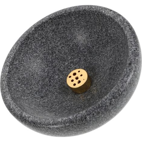Porte-Parfum Décoration Raffinée en Marbre Naturel Structure Stable et Support de pour Spa et Intérieur Élégant (1/5)