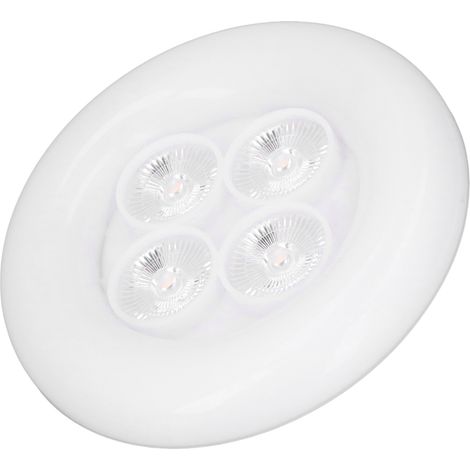 E27 LED-Deckenleuchte 38W Garagenlampe RGB Energiesparmodus 3 Modi Schlafzimmerleuchte 165V–265V (1/5)