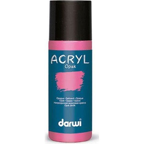 Peinture acrylique - DARWI - DA0220080475 - Opaque - Coloris Rose - 80 ML (1/2)