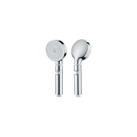Pommeau de Douche Haute Pression,Pommeau de Douche 3 Jets,Pommeau de Douche Anti Calcaire,Douchette avec Interrupteur,Pommeau de Douche Economie d'eau,Douchette Douche Salle de Bain Universel (1/5)