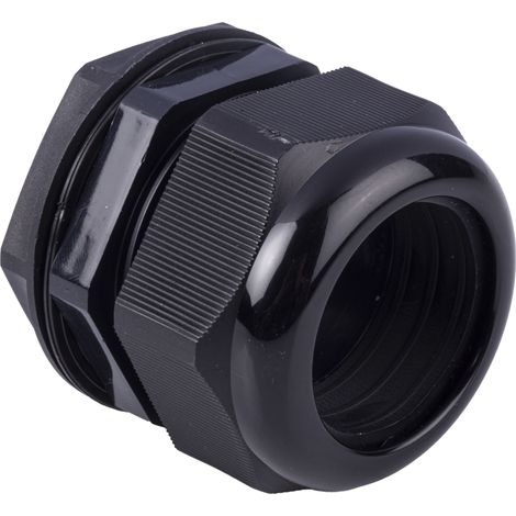 Presse-étoupe M50 en Nylon 66 pour câble de 30mm à 38mm, avec contre-écrous, IP68 ( Prix pour Sachet de 5 ) (1/3)
