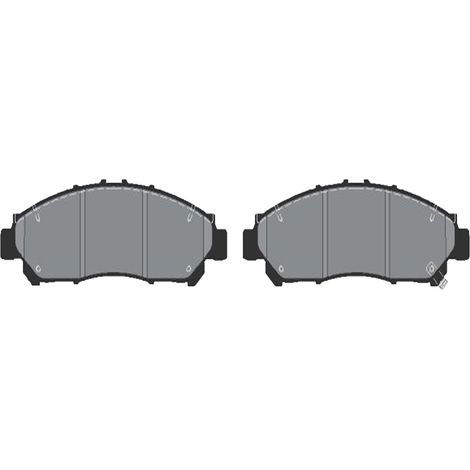 KIT PASTIGLIE FRENO ANTERIORI compatibile con TOYOTA HIACE VI AUTOBUS (H3) 02.2019 - / PASTIGLIE FRENANTI AUTO OEM MDB3458, / SOSTITUZIONE DIRETTA / BASSA POLVERE / SILENZIOSO