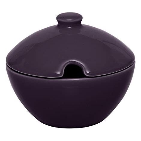 Excelsa Trendy formaggera zuccheriera ceramica bordeaux