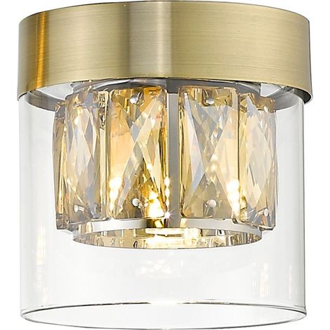 Zumaline GEM Downlight montato su superficie, bronzo antico, 1x G9