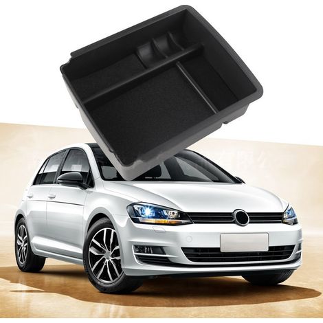 Convient pour Volkswagen Golf 7, boîte de rangement d'accoudoir de commande centrale, fournitures intérieures de voiture (1/3)