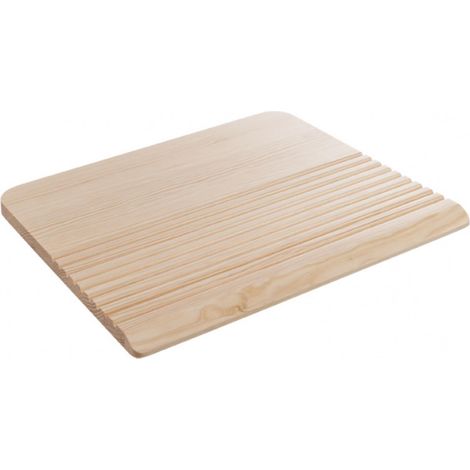 Indusa – Planche pour bac à laver en pin – Dimensions 52x45 cm – Épaisseur 2,2 cm – Pour lavage efficace et durable